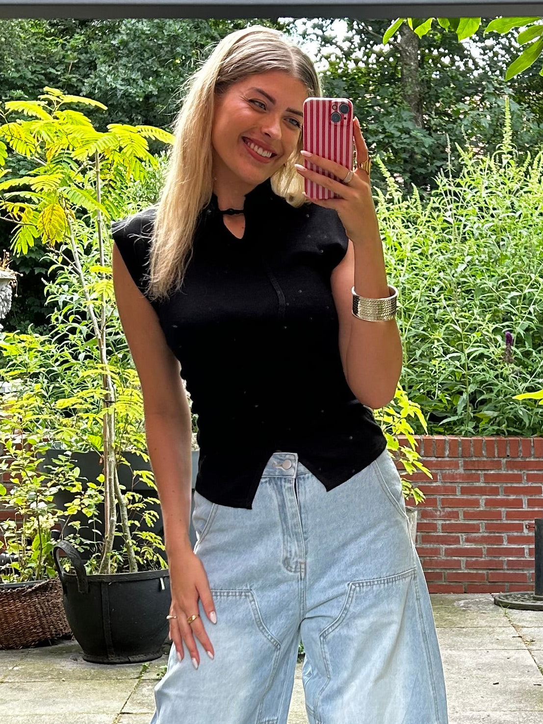 Top - Willow Zwart