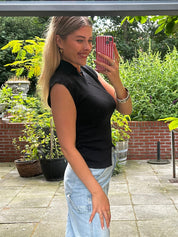 Top - Willow Zwart