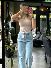 Top - Liv Linn Beige