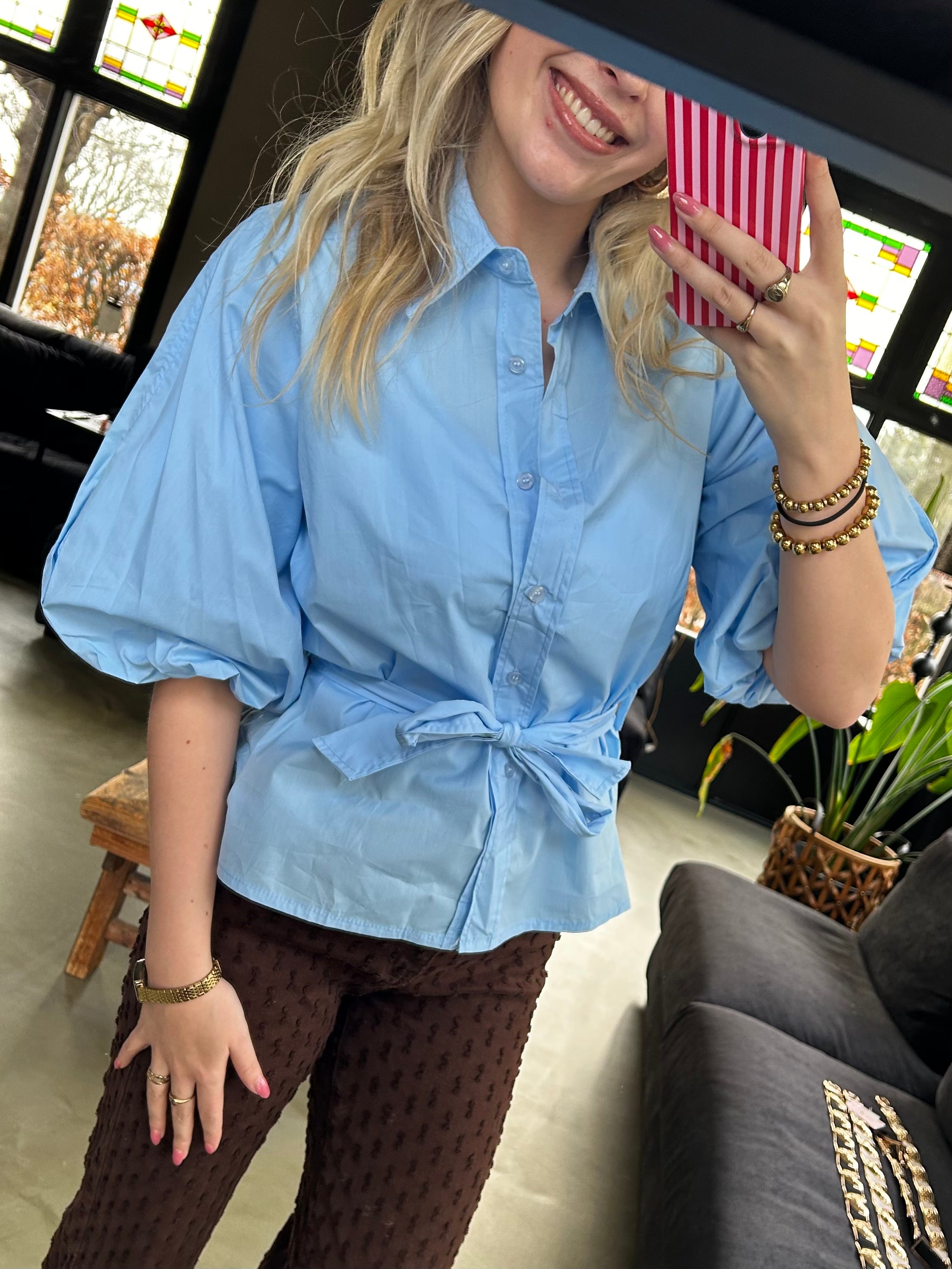 Blouse - Hanna Blauw