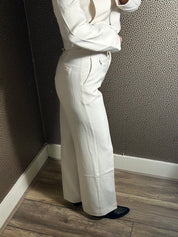 Broek - Davina Linn Crème