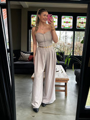 Jumpsuit - Leah Taupe