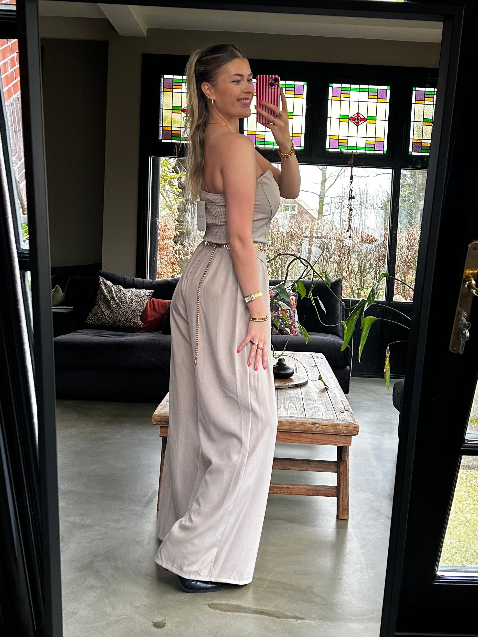 Jumpsuit - Leah Taupe