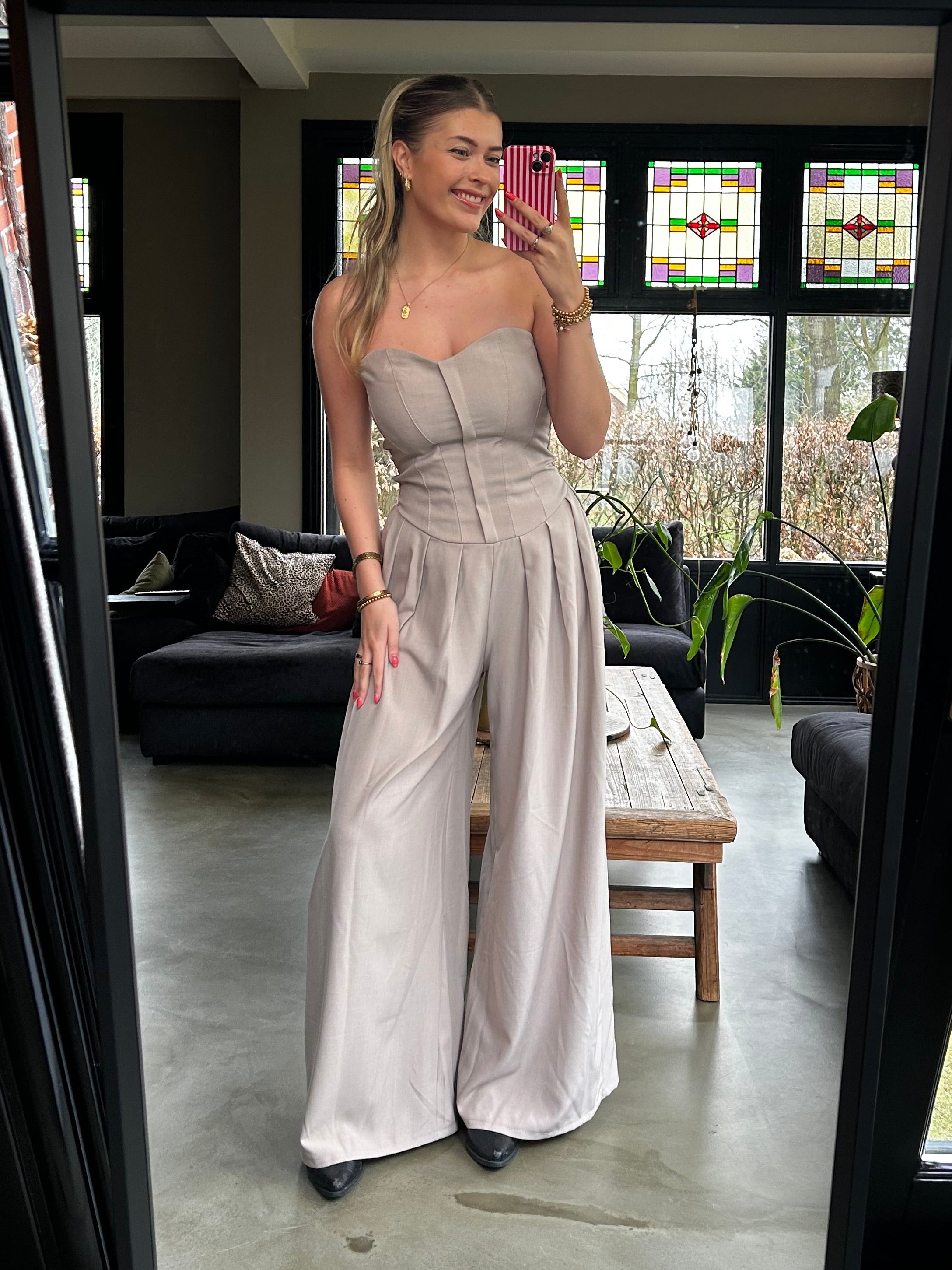 Jumpsuit - Leah Taupe