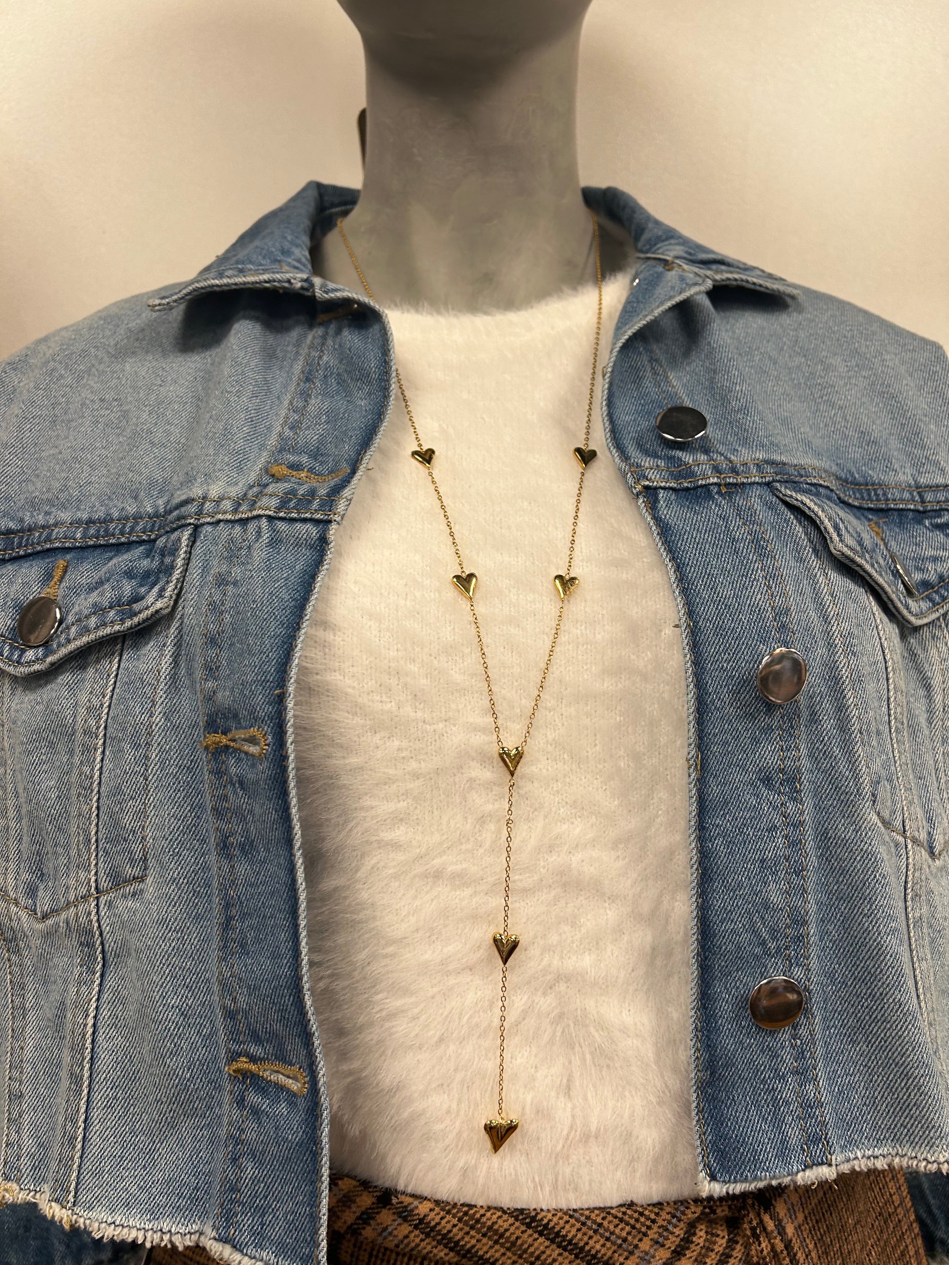 Ketting - Hart Y chain