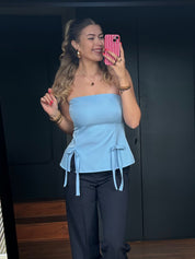 Top - Noa Blauw