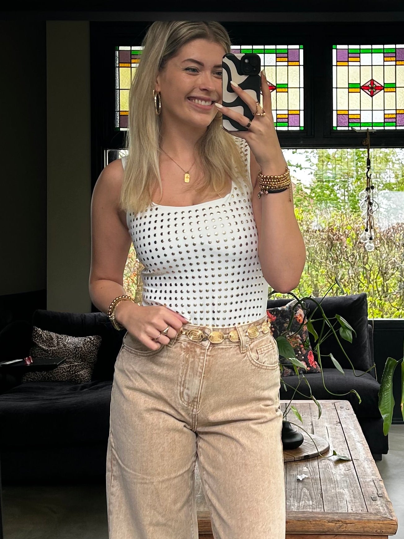 Body - Livia Wit Goud